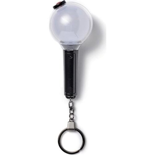 Kpop Bangtan boys Ver4 Special Edition mini lightstick keychain concert Armybomb Light stick key chain Glow lamp Pendant K-pop