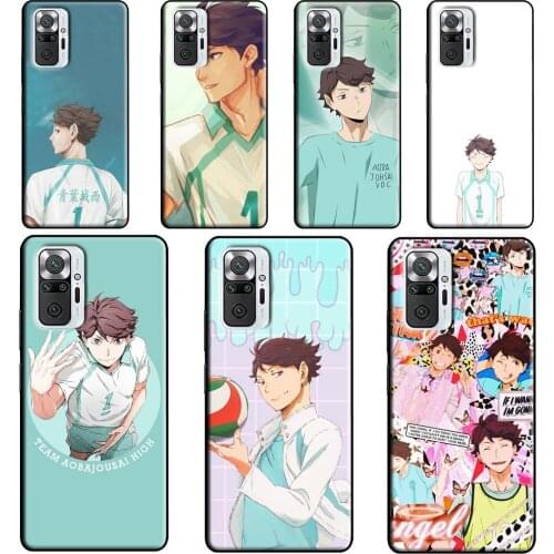 Oikawa Tooru Haikyuu Case For Xiaomi Redmi 9 9T 9C 8A 9A K40 Phone Cover For Redmi Note 10 9 Pro Note 8 8T 9S