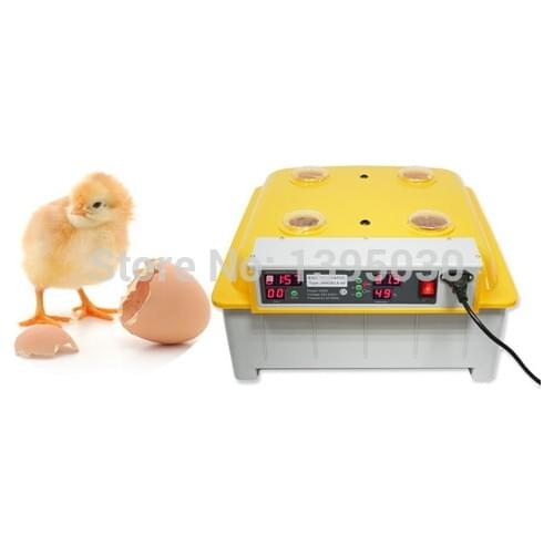 Digital 48 Eggs Incubator Automatic Hatcher with Temperature Control