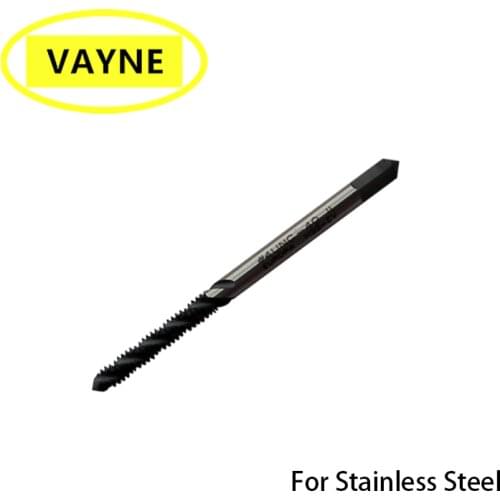 VAYNE HSSE Unified machine Spiral Fluted Taps For Stainless Steels UNC2-56 3-48 4-40 5-40 6-32 8-32 10-24 U3/8-16 7/16-14 1/2-13