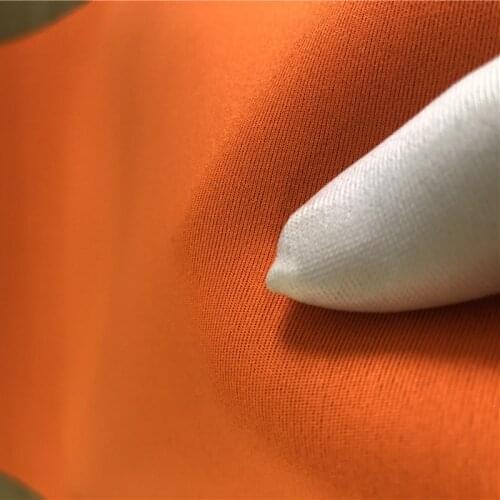Fluorescent Orange With Black SRB Neoprene Fabric,Wetsuit fabrics, Waterproof Diving Anti Vibration Protection Elastic Fabric