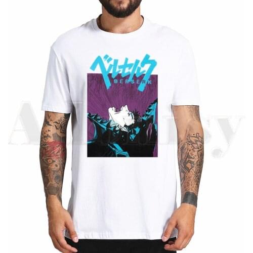Berserk Guts Manga Swordsman Gatsu Sacrifice Zodd Tshirt Hip Hop Girl Print Top Tees Harajuku Tshirts Fashion Summer T-shirt