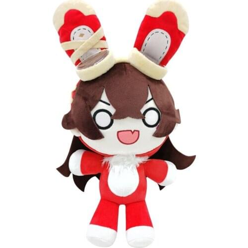 Genshin Impact Cosplay Plush Doll Amber Paimon Keqing Figurine Pillow Cute Genshin Impact Cushion Plush Pillow Toys Accessory