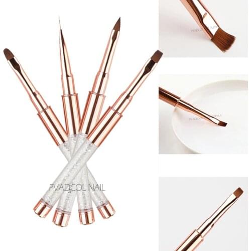 Nail Brush Nails Design UV Gel Acrylic Brushes Liner Drawing Painting Pen Sculpting Builder Manicure Tools Professional Supplies