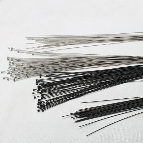 12PCS 1.7 2.1m Road bike MTB Bike Fixed Gear Bicycle Brake Line Shift Cable Shifter Cable Sets Core Inner Wire Steel Speed line