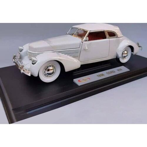 Diecast Alloy 1/18 Scale 1936 Exquisite Metal Vehicle 810 Classic Car Model Die-cast Toy Adult Children Collection Gift Display