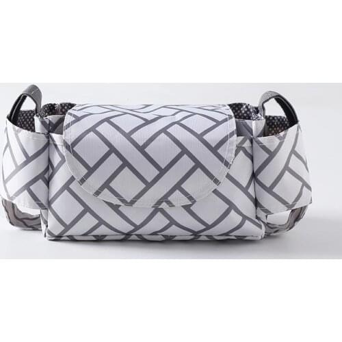Multifunction Baby Carriage Storage Bag Stroller Carts Accessories Waterproof Polyester Pocket Sort Out Orderly Outing Assistant