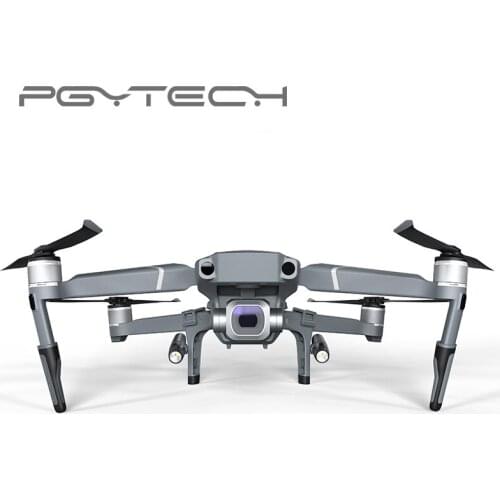 New Arrival PGYTECH Mavic 2 Landing Gear Extensions LED Head lamp light set for DJI Mavic 2 Pro Zoom (without batteries)