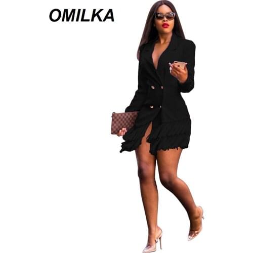 Женские двубортные пиджаки OMILKA China At AliExpress