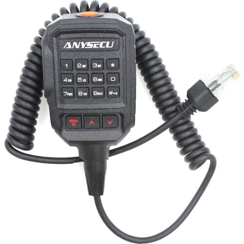 Original Handheld Microphone for Anysecu 4G Android Network Radio N60 Walkie Talkie