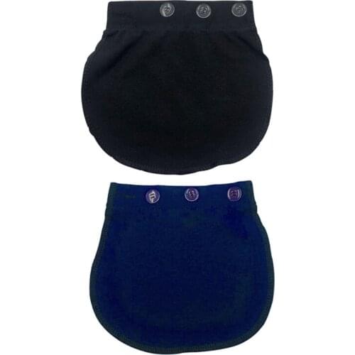 Maternity Pregnancy Waistband Belt Adjustable Pants Lengthening Waist Extenders GXMB