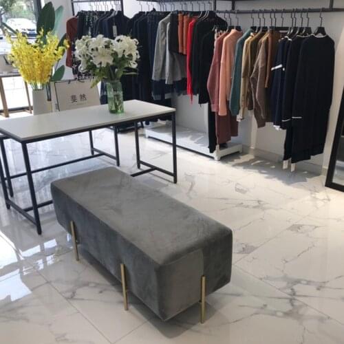 Nordic Living Room Stools Apartment Clothing Store Bench Household Furniture Shoe Stool Bedroom Dormitory Makeup Low Ottomans