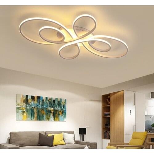Modern LED ceiling Lights dimmable living room dining room bedroom study balcony aluminum body home decoration ceiling lamp