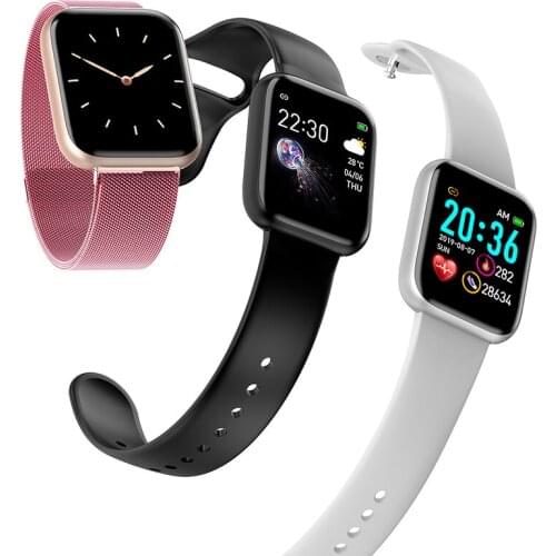 Sport Bluetooth Smart Watch Heart Rate Monitor Blood Pressure Fitness Waterproof IP67 Kids Gift Tracker Bracelet for Android IOS