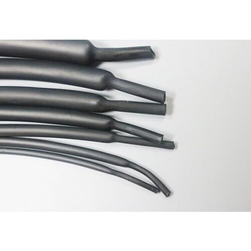 Freeshipping 1meter/lot 39-130mm Flame Retardant Durable Assorted Colors Ratio 3:1 Polyolefin Heat Shrink Tubing Tube