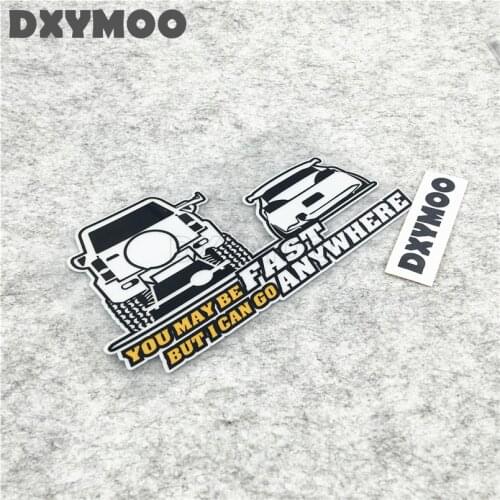 Funny Off Road SUV Car Stickers 4x4 European Fast Anywhere Motorcycle Helmet Phone Vinyl Decal Bumpers 18x10cm