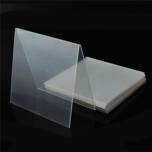 1bag Dental Splint 1/1.5/2mm Thermoforming Material Sheet Oral Denture Model Mold Slice For Vacuum Forming Hard 127*127mm