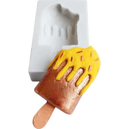 Aouke Ice Cream / Lollipop Silicone Mould DIY Epoxy Fondant Cake Baking Decoration Chocolate Mold Popsicle Silicone Mold