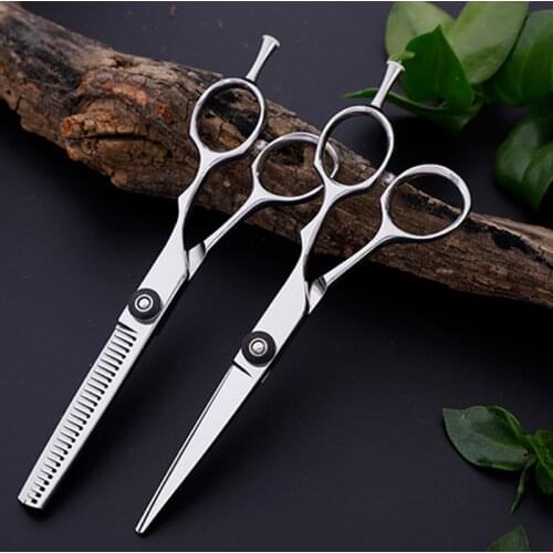 Free shipping Japan scissors hand made hair shear 6' hairdressing scissors professional hair cutting scissors thinning scissors