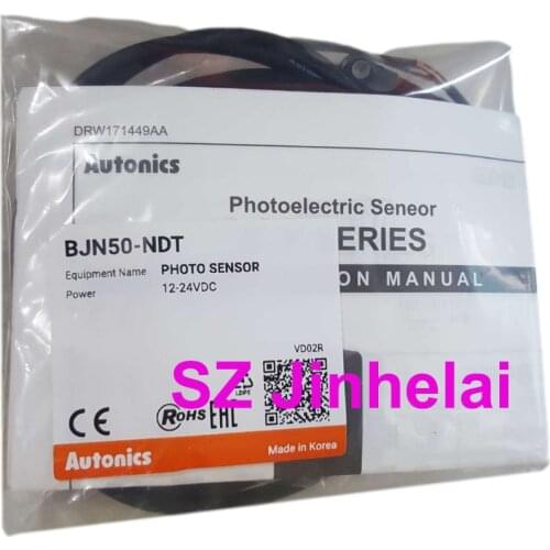 BJN50-NDT BJN50-NDT-P Authentic original Autonics PHOTO SENSOR PHOTO SWITCH 12-24VDC