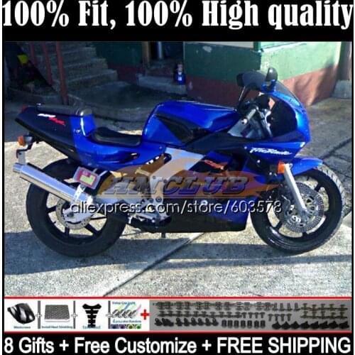 Injection For HONDA CBR250RR CBR 250 250RR 90 91 92 93 94 41CL.96 MC22 CBR250 R RR 1995 1996 1997 1998 1999 Fairing dark blue