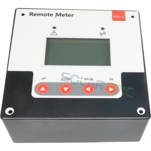 Meter RM-5 LCD Display With Bluetooth Function Remotemeter Use For Our ML Series MPPT Solar Controller