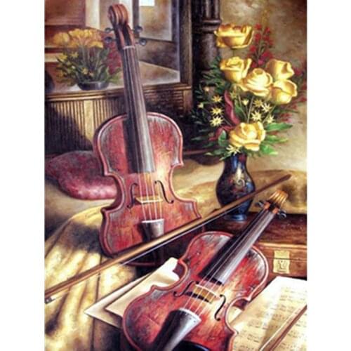 Painting By Number 40x50 50x65CM The most beautiful note in memory Still Life Handmade Gift For Adult Unique Gift Home Decor