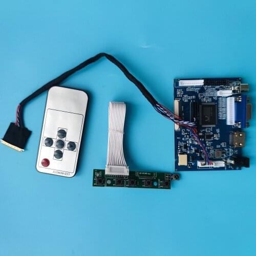 Kit Work for LP156WF1 TL 1920x1080 LED HDMI 2AV remote LCD Screen Controller Board 40pin panel VGA AV monitor driver display