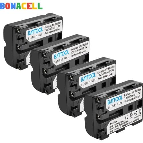 BAttool NP-FM500H NP FM500H Li-ion Battery for Sony Alpha A58 DSLR-A350A300/A350/A450/A500/A550/A560/A580/A700/A99/A850 SLT-A57