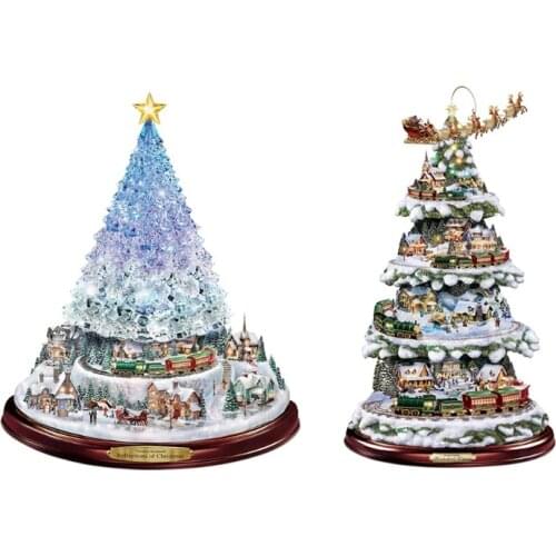Wall Sticker Chassis 3D Crystal Christmas Tree Wall Sticker Decorations Window Paste Stickers Christmas Decorations Winter Home