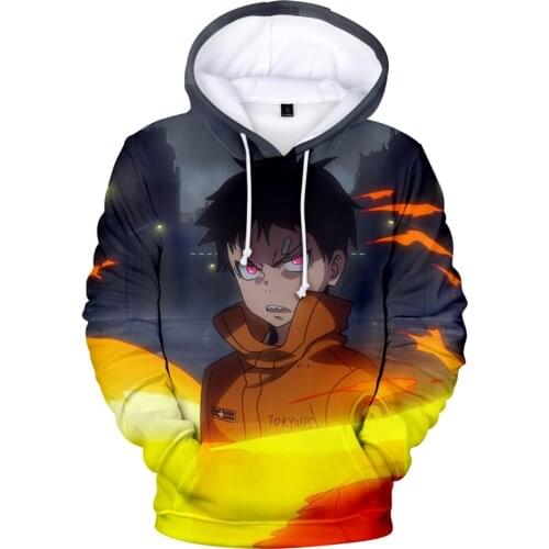 Popular Fire brigade 3D Hoodies Men Women Long Sleeve Hooded Sweatshirt fashion Casual spring autumn children hooded Outwears