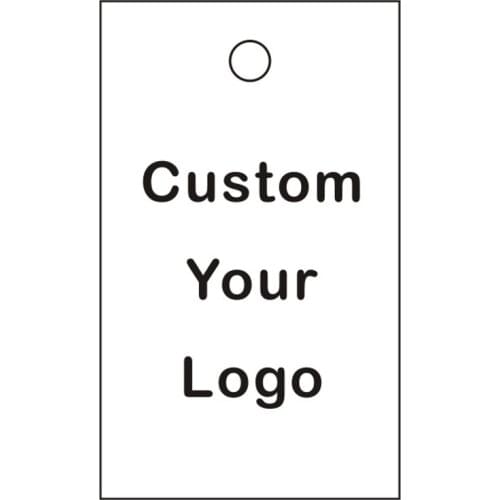 Custom Rectangle Hang Tags, Clothing, Brand, Fashion, Label, Accessories, Merchandise, logo, design, hang, tags,etiquette