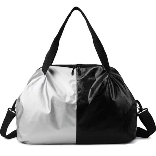 Scione Yoga Swmming Bags for Women Fitness Gym Bag Dry Wet Dufle Blosa Travel Weekend Handbag Female One Shoulder Blosa