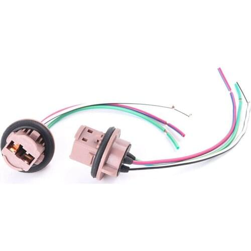 T20 7441 7443 992A Bulbs Socket Brake Turn Signal Light Harness Wire LED Tail Plug Adapter