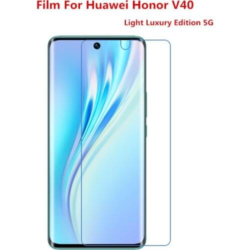 1/2/5/10 Pcs Ultra Thin Clear HD LCD Screen Protector With Cleaning Cloth Film For Huawei Honor V40 Light Luxury Edition 5G