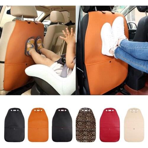 Car Seat Cover Back Protectors Anti-kick Clean Mat Children Protect Auto Seats Covers For Baby Dogs From Mud Dirt Interior Car