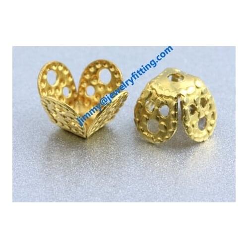 10000pcs jewelry fingding raw brass filigree beads caps size 9mm jewelry accessories bead caps