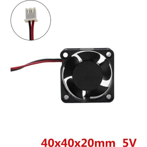 3pcs/lot 40x40x20mm 4020 fans 5 Volt Brushless DC Fans cooling fan radiator heatsink