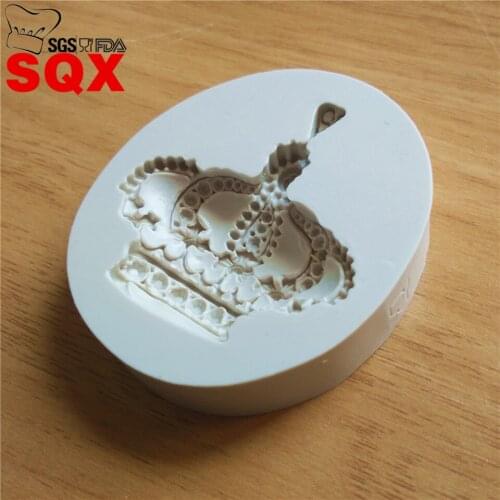 3D Crown fondant cake mold, cake decorating tools, cooking baking molds, resin mold, kitchen accessories SQ16195
