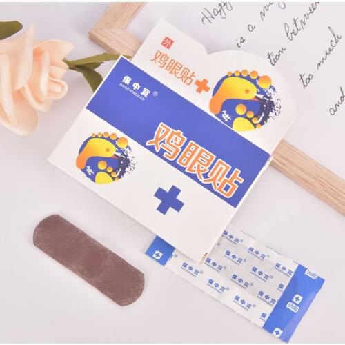 6pc Lovely Foot Corn Removal Calluses Plantar Warts Thorn Relief Eyelet Stickers