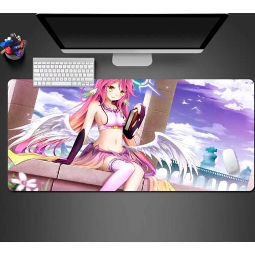 Angel Girl Mouse Pad Lovely Anime Mousepad Mouse Cool Game Computer Mousepad Gaming Padmouse Gamer To Laptop Keyboard Mouse Mats