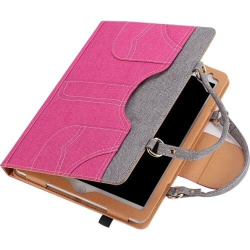 Business Jeans Folio Stand Case for IPad 10.2 10.5 Mini12345 Pro 11 Ipad Air4 Multifunctional Handbag Sleeve Pouch
