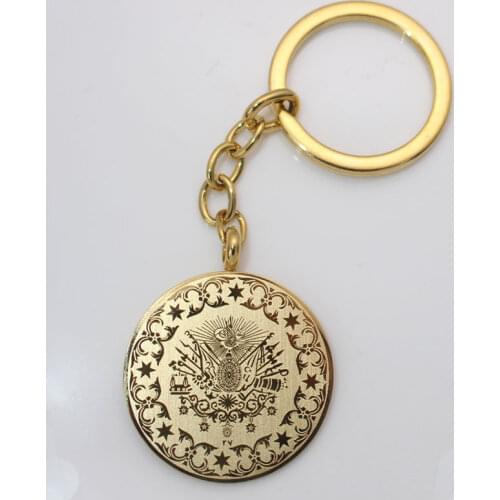 ISLAM Muslim Arab Coin Turkey Coins Ottoman stainless steel key chains