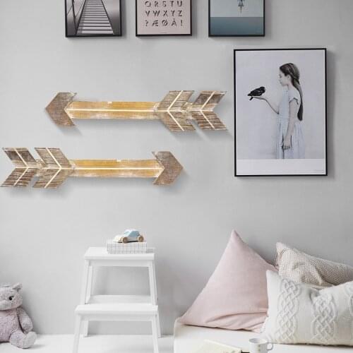 Rustic Wood Art Arrow Crafts Give Directions Wall Sign Decor Farmhouse Wall Mount Arrow Sign for Home Pub Cafe