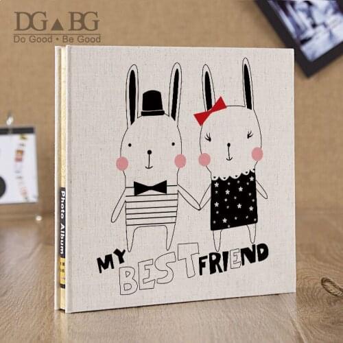 Photo Album Scrapbook Baby Self Sticker Storage 12 15 Inch Transparent Self-Adhesive Wedding Photoalbum Travel Vintage Stockbook