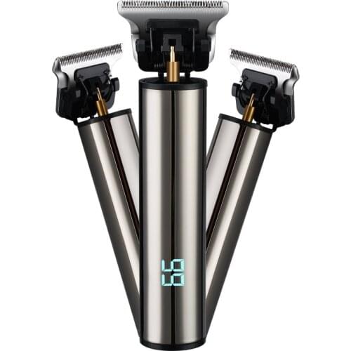 Electric Hair Clippers Trimmer USB Rechargeable Cordless Shaver 0mm Men Barber LCD Display Hair Cutting Machine