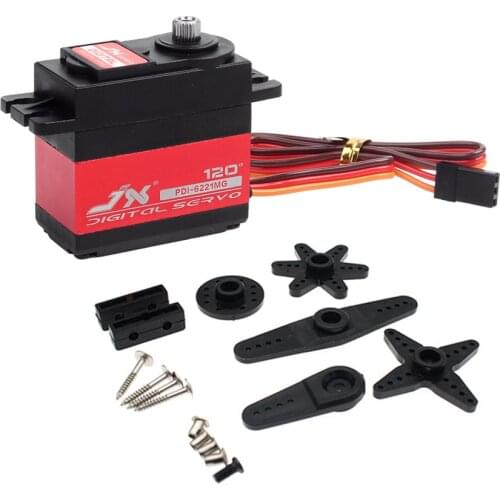 Metal Coreless Servo 20KG Large Torque Digital for 1/10 Scale RC Model RC Crawler Car RC Boat Helicopter