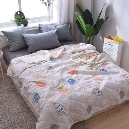 New cheap New arrival thin Blanket Comforter Bed Cover Quilting Summer Quilt Home Textiles Suitable for Children Men Adult