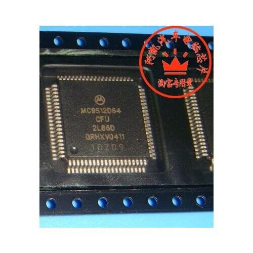 New MC9S12D64CFU 2 l86d memory microcontroller automobile CPU chip