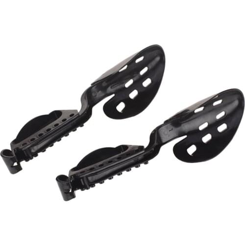 Pair Mens Womens Black Golf Shoes Traditional Shoe Tree Shapers Stretcher